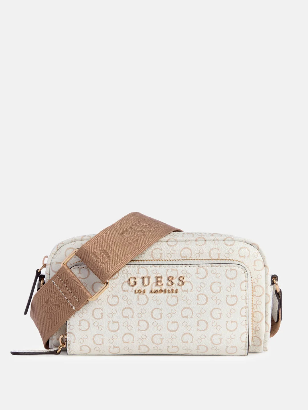 Bolsa Guess saffron mini top zip crossbody