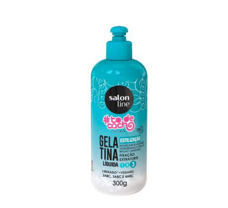 Salon Line To De Cachos Gelatina Líquida 300g