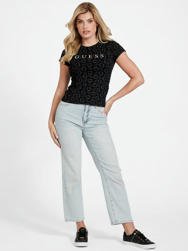 T-Shirt Eco Alexa Print Tee Guess
