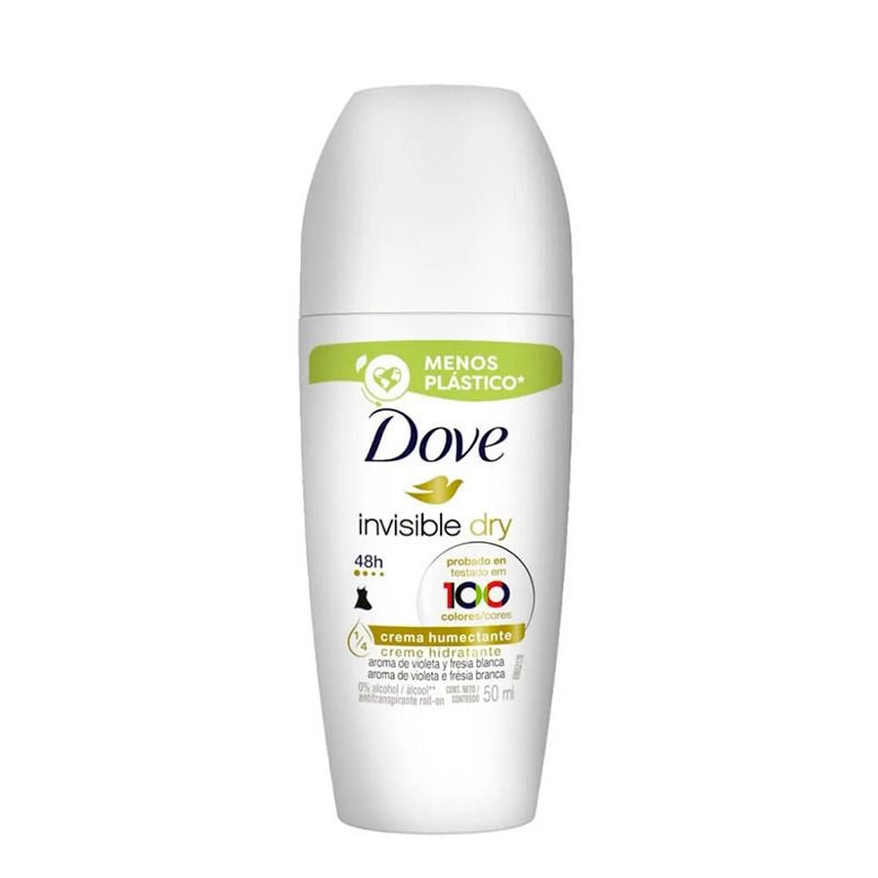 Dove Invisible Dry Desodorante Roll On 50 ml