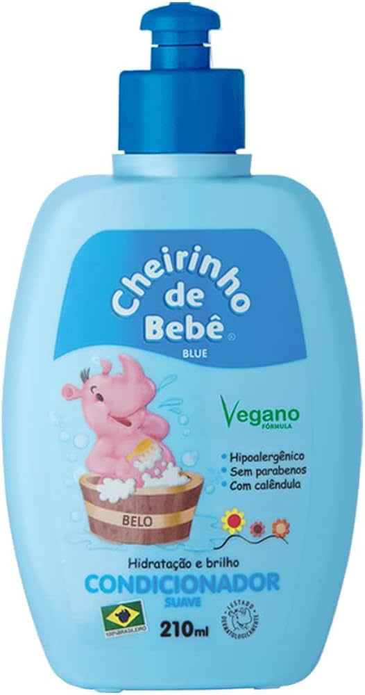 Cheirinho De Bebe Azul Condicionador 210 ml