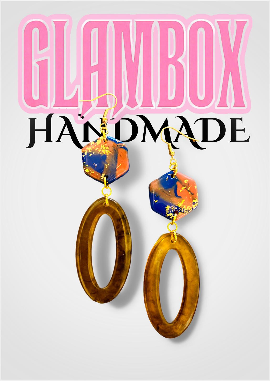 Brinco Aurora Dourada Glambox