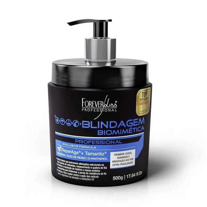Forever Liss Blindagem Biomimética Máscara De Tratamento 500g