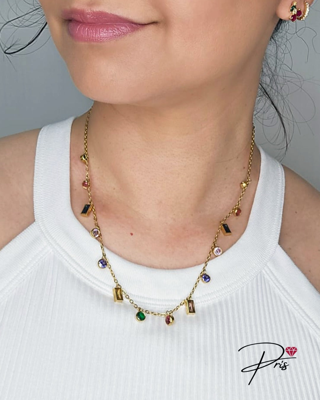 Colar Colorido Pris Accessories