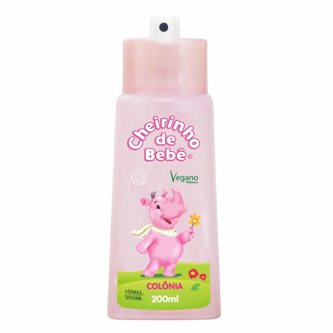 Cheirinho De Bebe Rosa Colonia 200ml