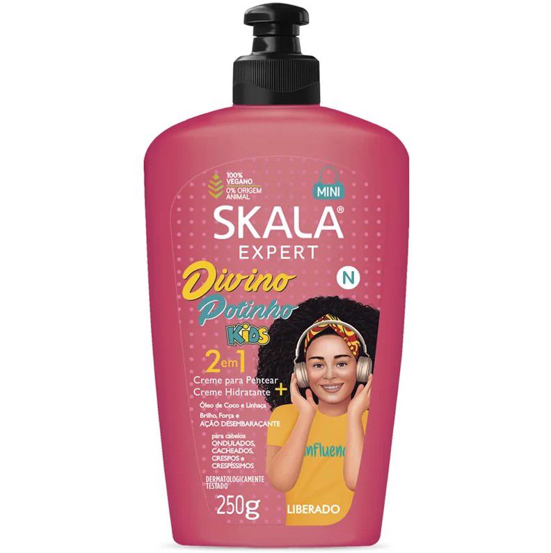 Skala Exp Divino Potinho Creme Para Pentear 250g