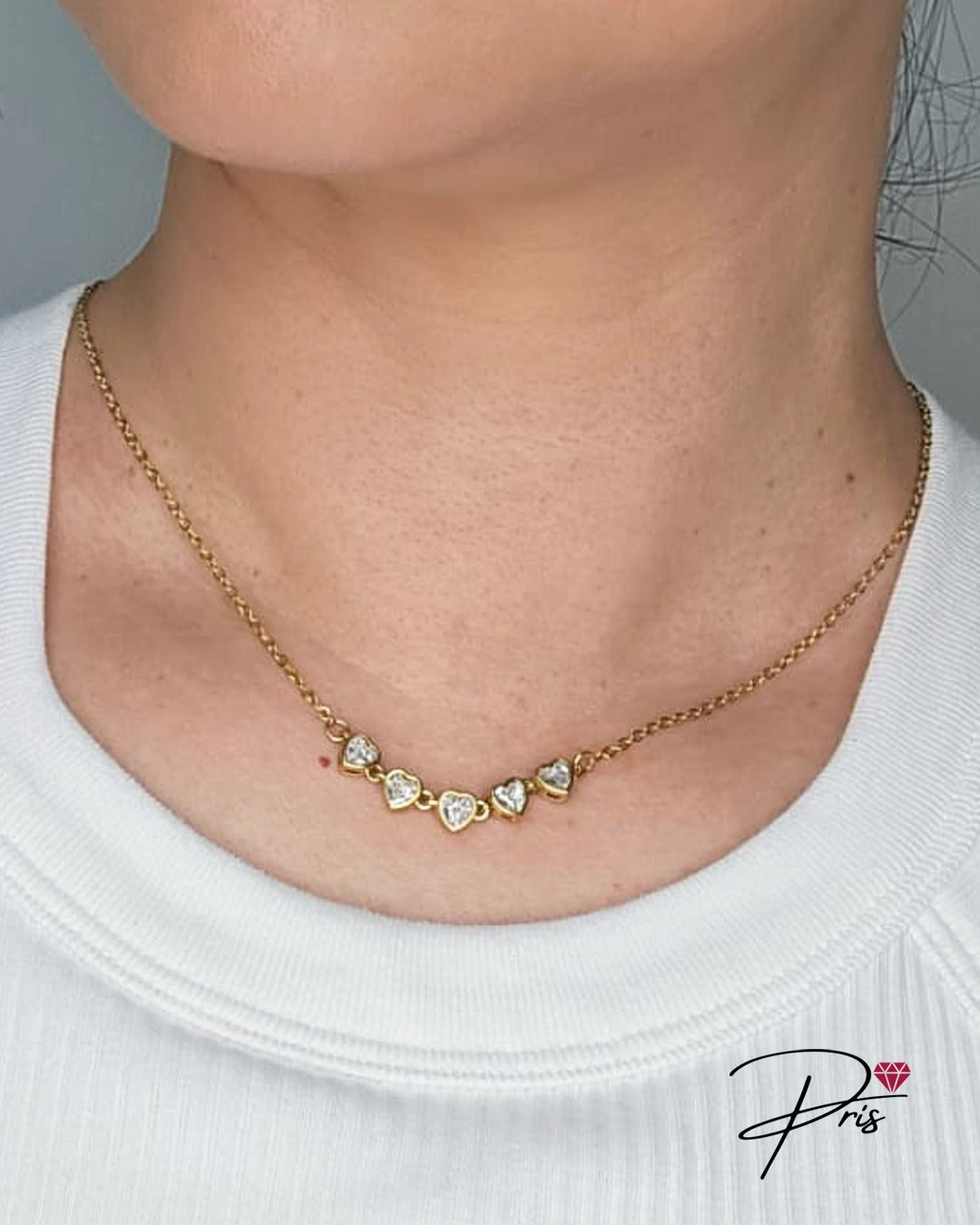 Colar Coração Pris Accessories