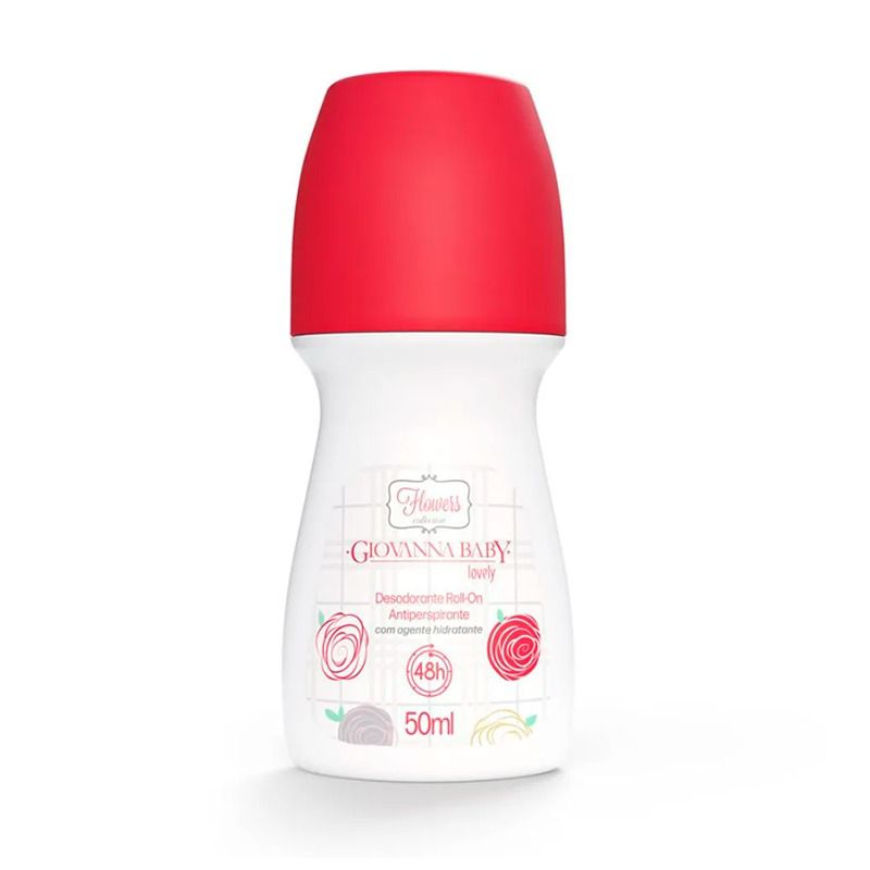 Giovanna Baby Flower Lovely Desodorante Rool On 50ml