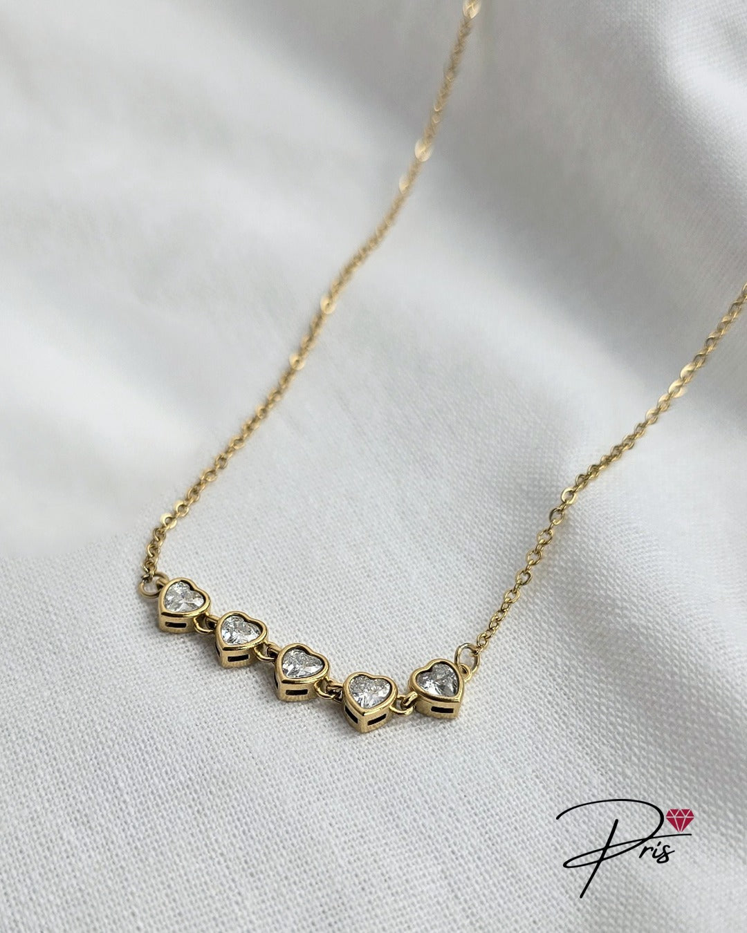 Colar Coração Pris Accessories