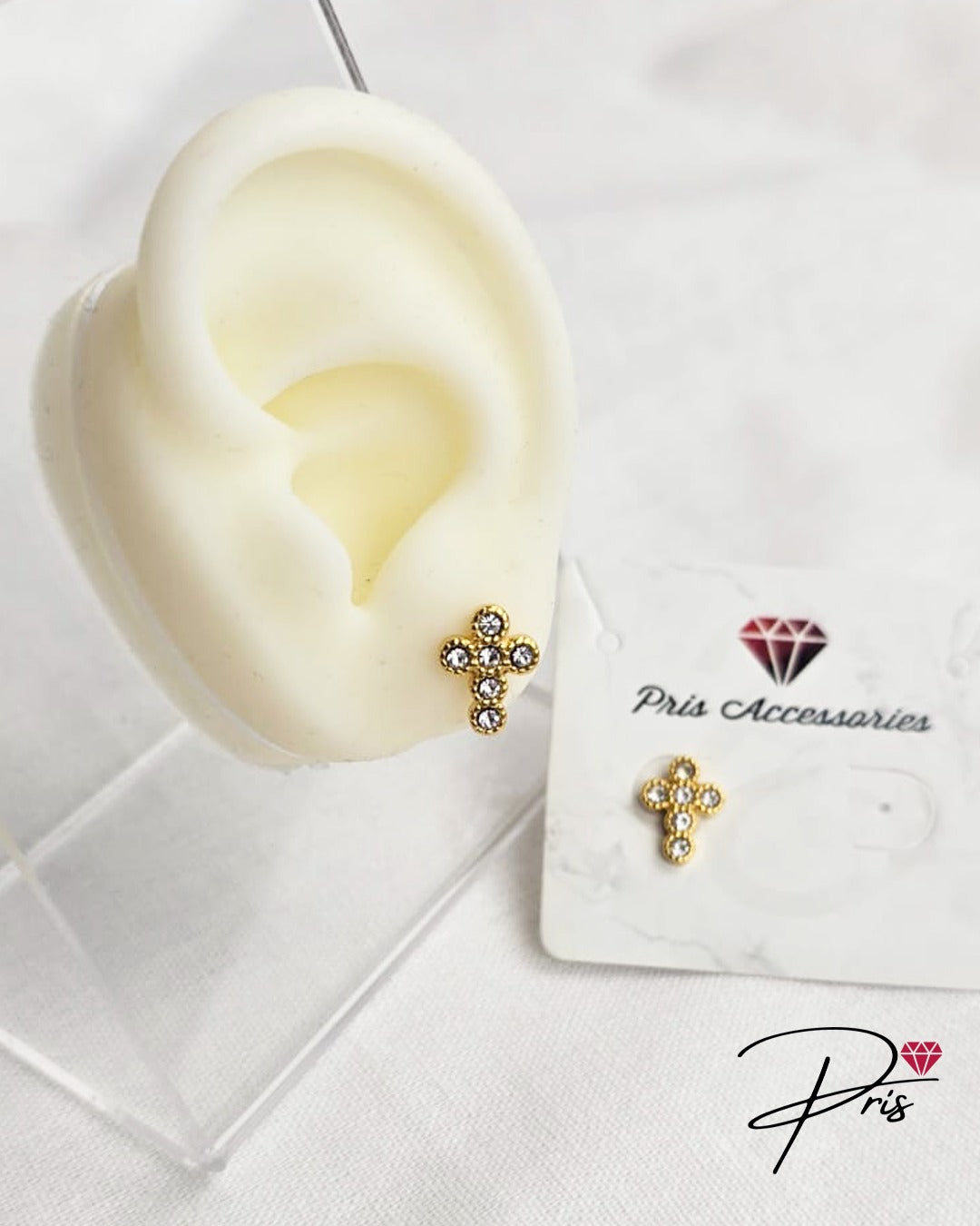 Brinco Crucifixo Pris Accessories