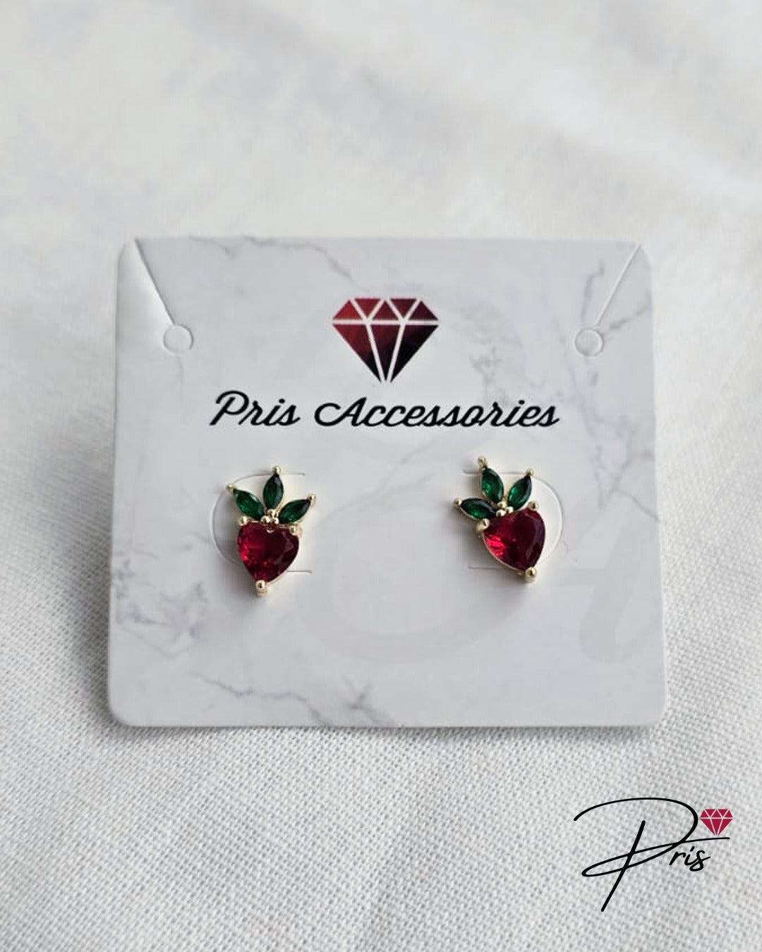 Brinco Morango Pris Accessories