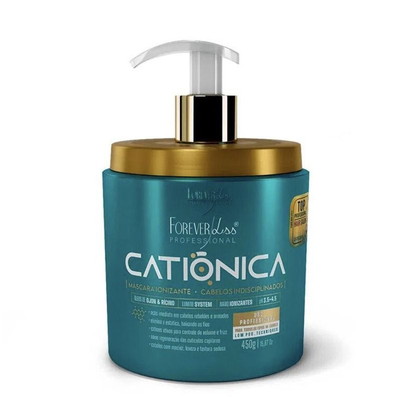 Forever Liss Cationica Máscara De Tratamento 450g