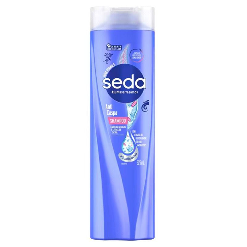 Seda Anticaspa Hidratação Diária Shampoo 325ml