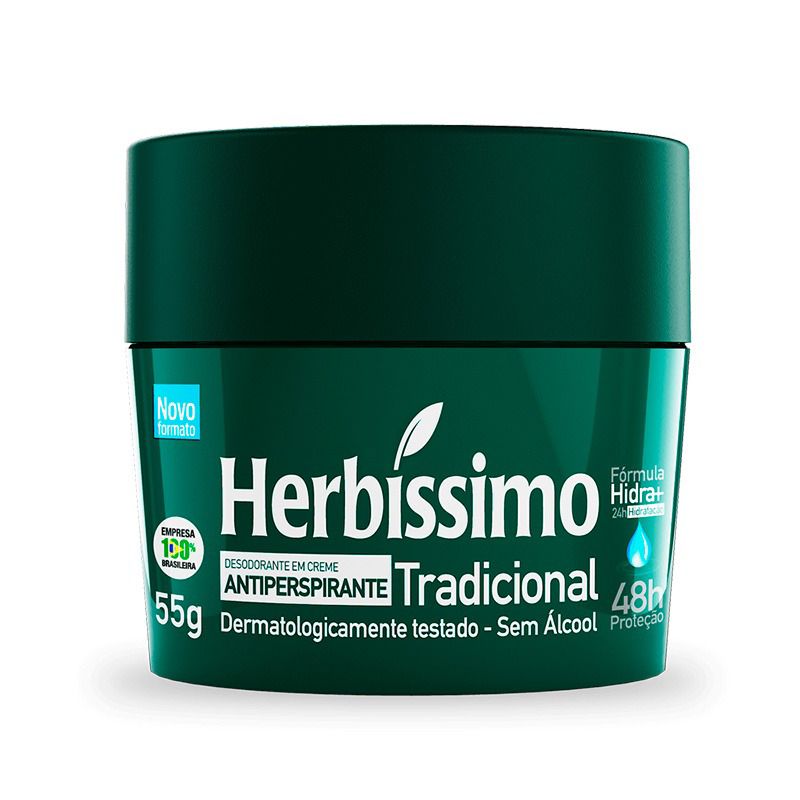 Herbissimo Action Desodorante Em Creme 55g