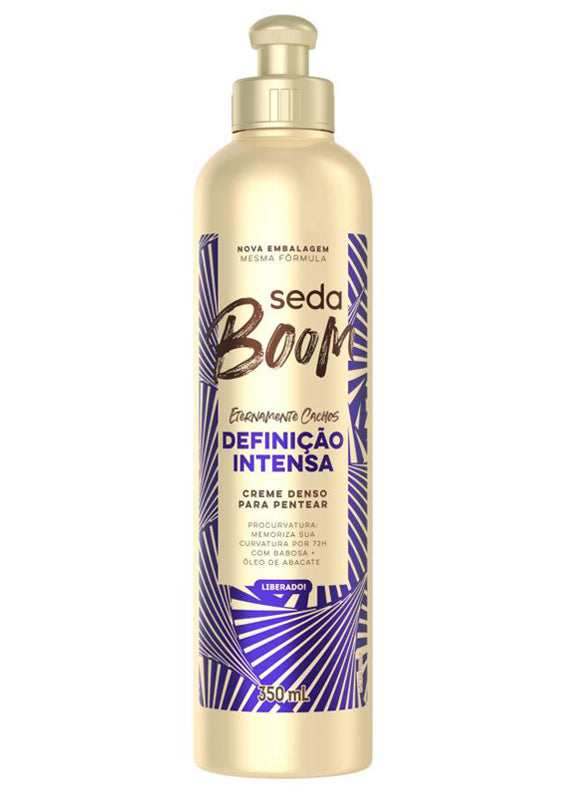 Seda Boom Definição Intensa Creme Para Pentear 350ml
