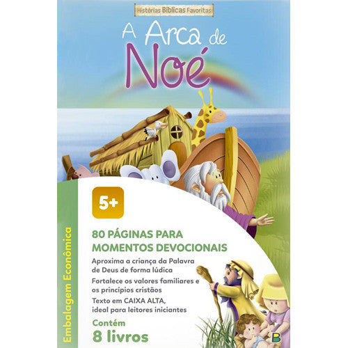 Histórias Bíblicas Favoritas – Kit 8 Livros