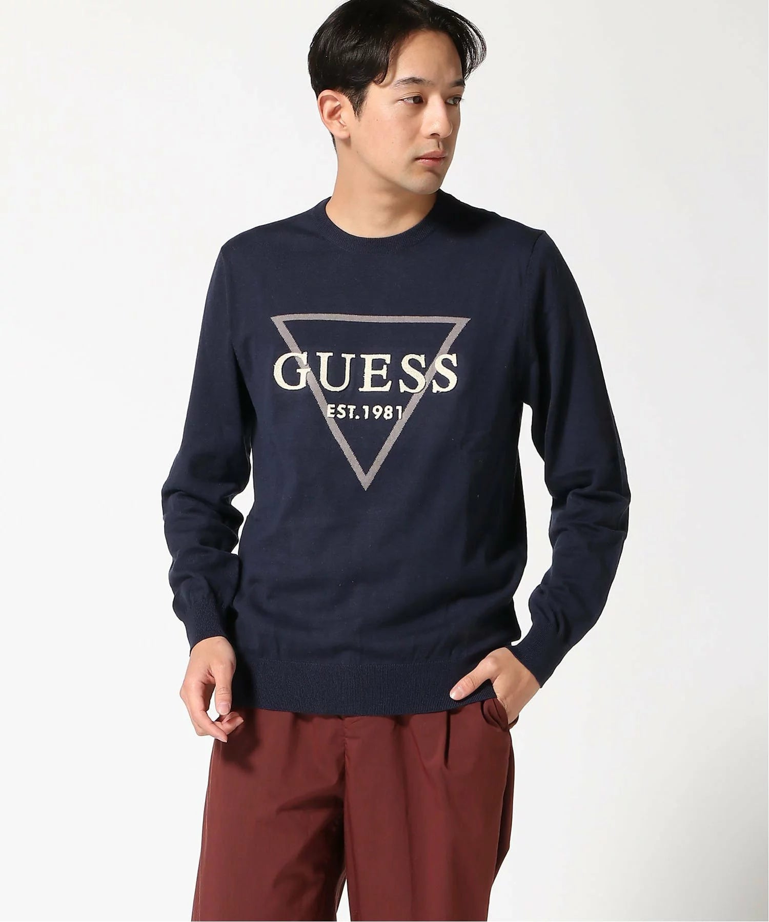 Moletom Masculino Triângulo Guess