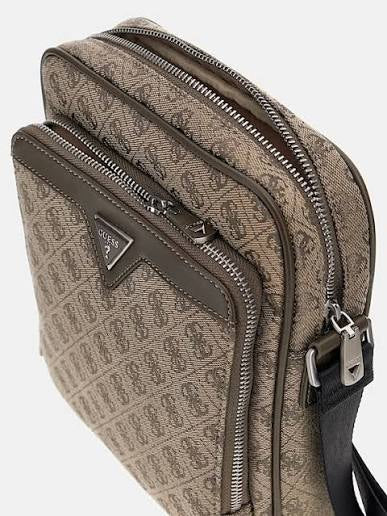 Bolsa Masculina Milano 4G logo crossbody Guess