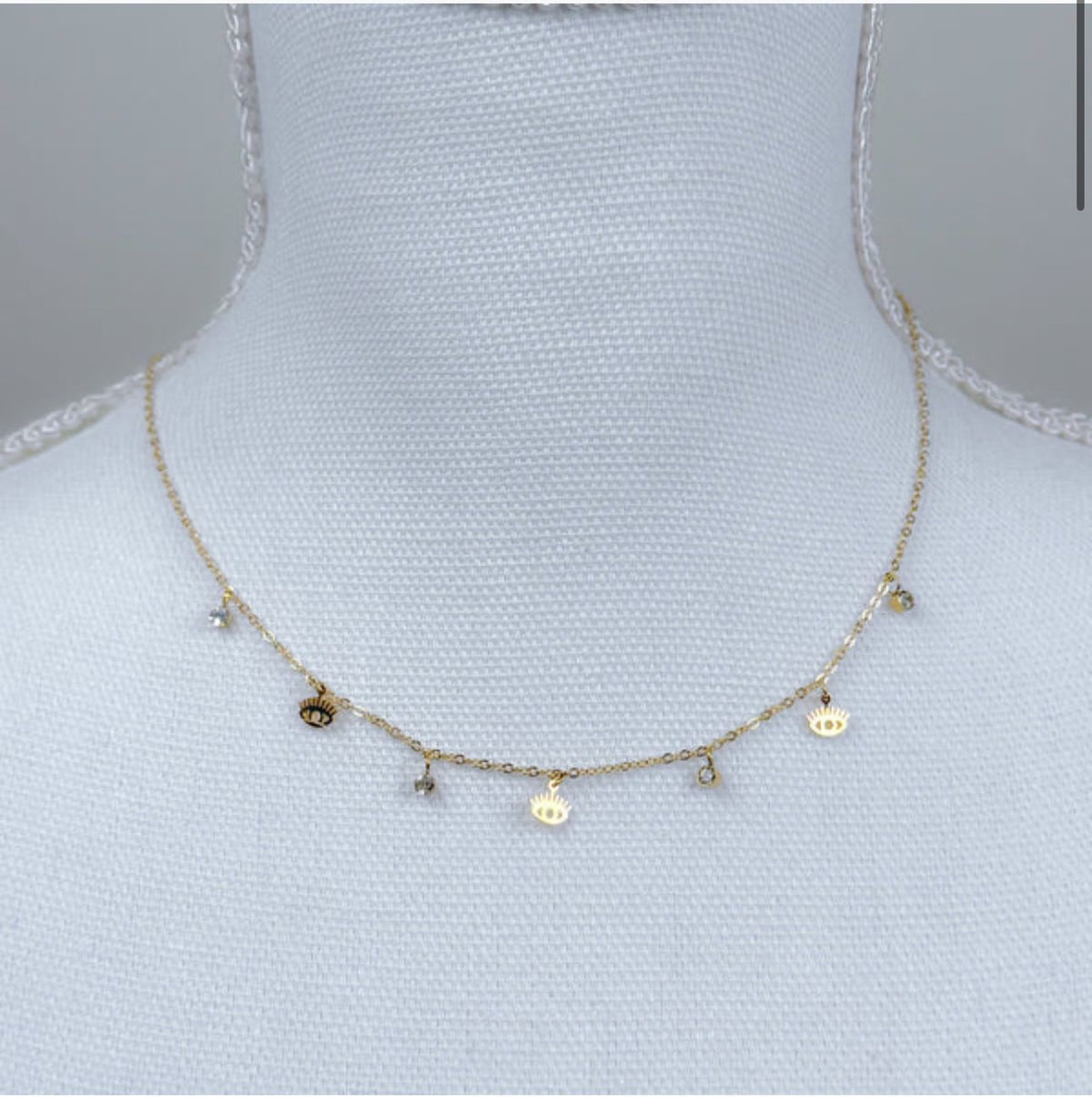 Choker olhos