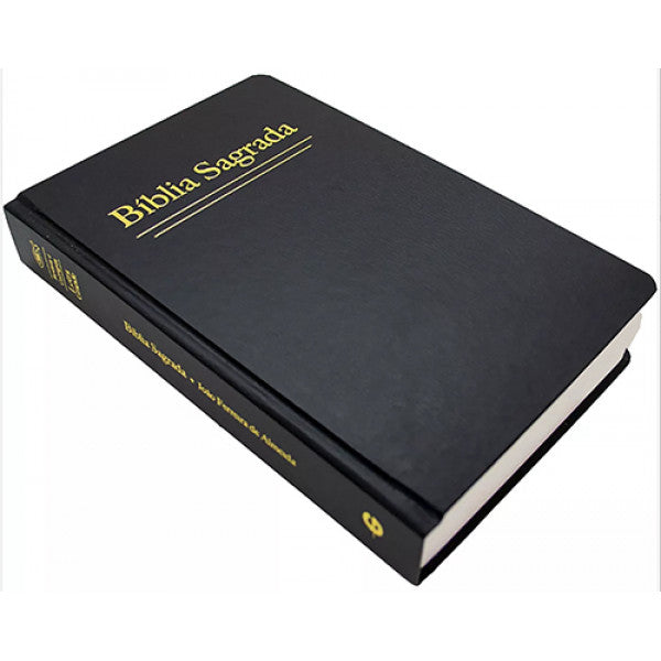 Biblia Sagrada - Letra Grande - ARC - Semi Luxo - Preta (Capa Dura) (João Ferreira de Almeida)