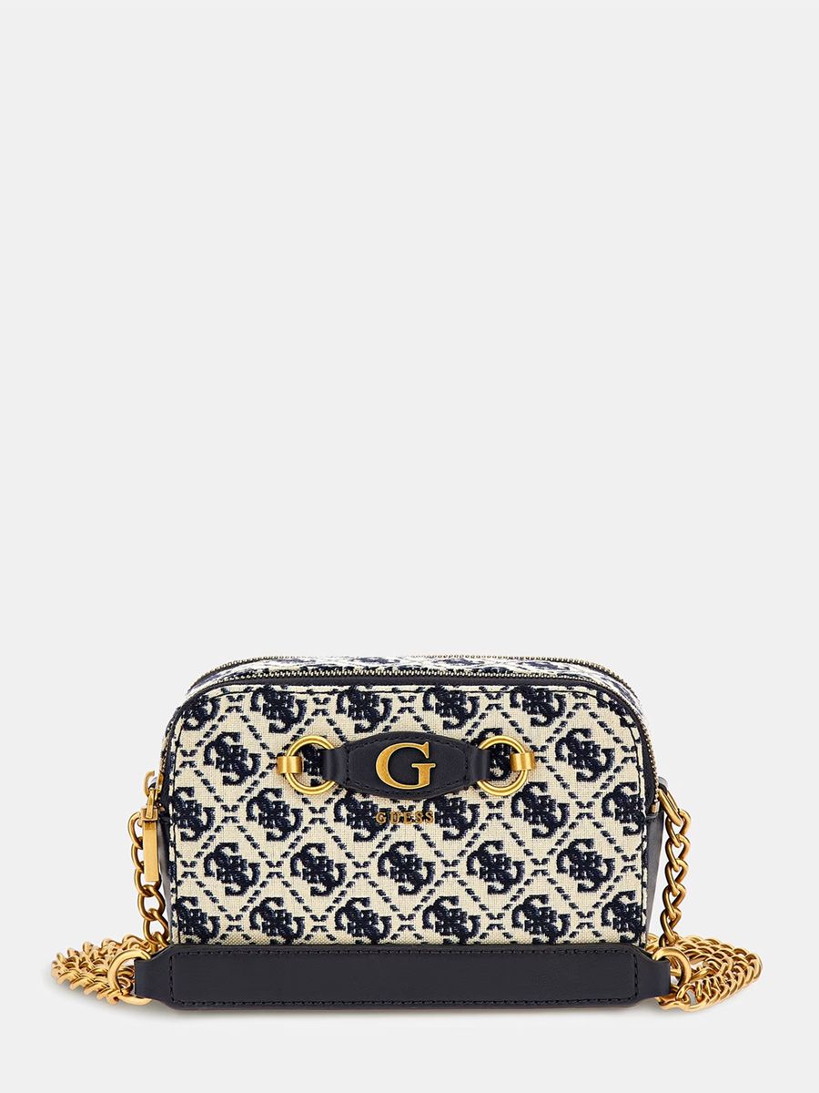 Bolsa  Guess Izzy  4G Logo Mini Crossbody